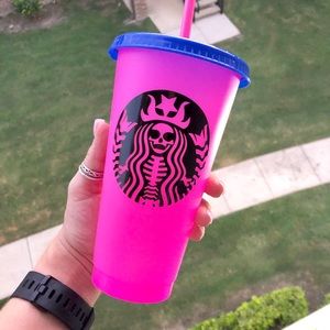 Color Changing Starbucks Inspired Cold Cup Tumbler